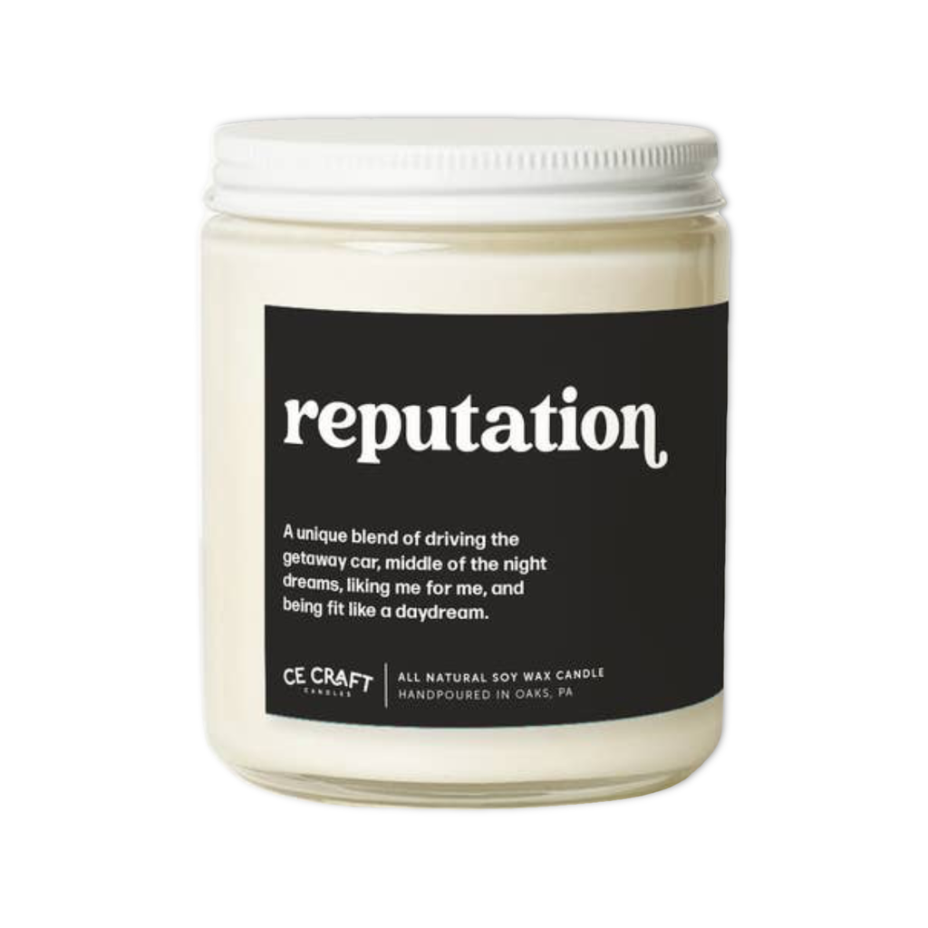 Reputation Soy Wax Candle CE Craft Co Home - Candles - Novelty