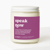 Speak Now Soy Wax Candle CE Craft Co Home - Candles