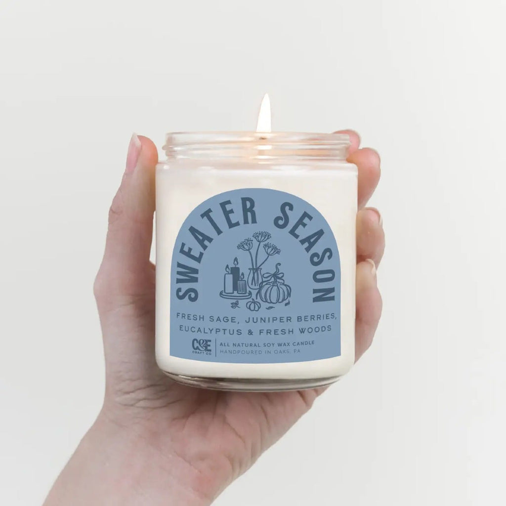 Sweater Season Candle CE Craft Co Home - Candles