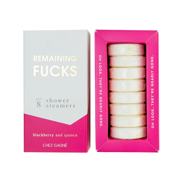 Remaining F*cks Shower Steamers Chez Gagne Home - Bath & Body - Bath Fizzers & Salts