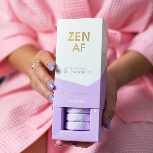 Zen AF Shower Steamers Chez Gagne Home - Bath & Body - Bath Fizzers & Salts