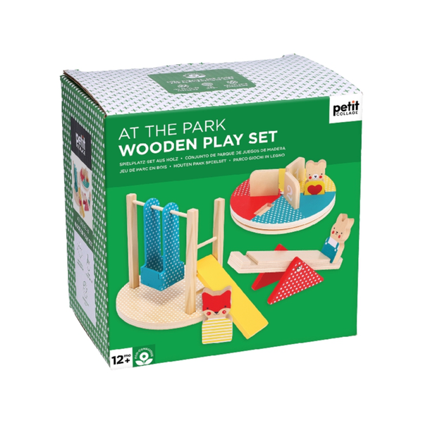 At The Park Wooden Play Set Chronicle Books Baby & Toddler - Baby Toys & Activity Equipment