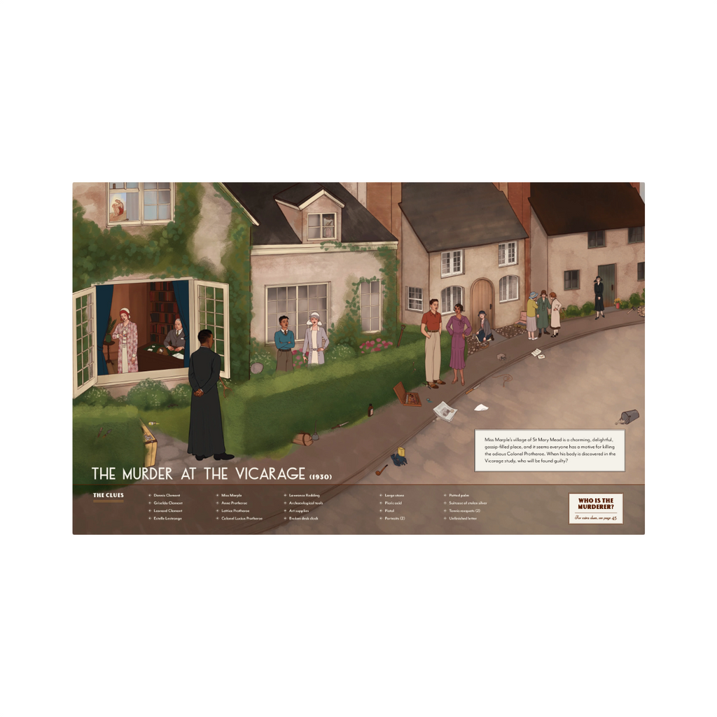 Agatha Christie Seek-and-Find Book Chronicle Books Books