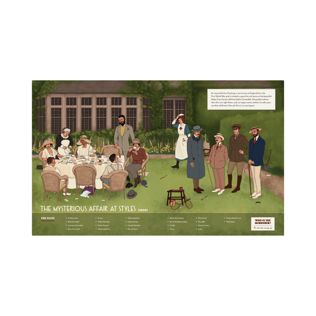 Agatha Christie Seek-and-Find Book Chronicle Books Books