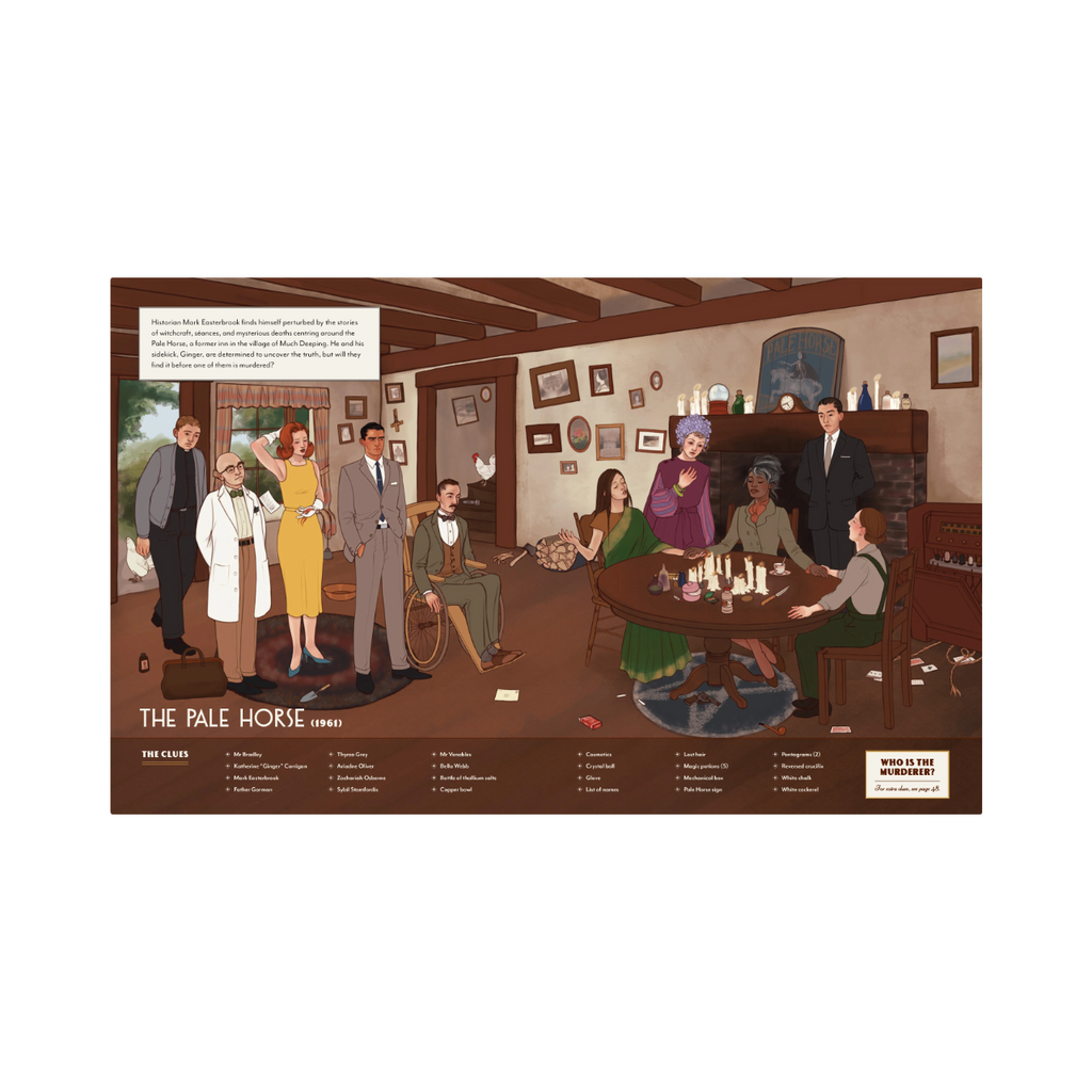 Agatha Christie Seek-and-Find Book Chronicle Books Books