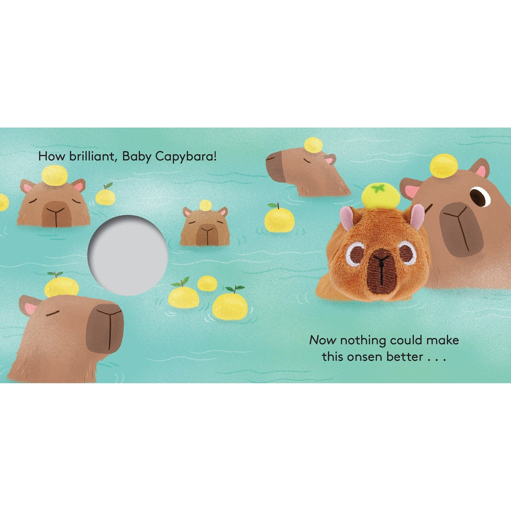 Baby Capybara Finger Puppet Book Chronicle Books Books - Baby & Kids