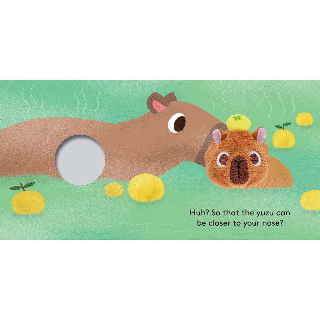 Baby Capybara Finger Puppet Book Chronicle Books Books - Baby & Kids