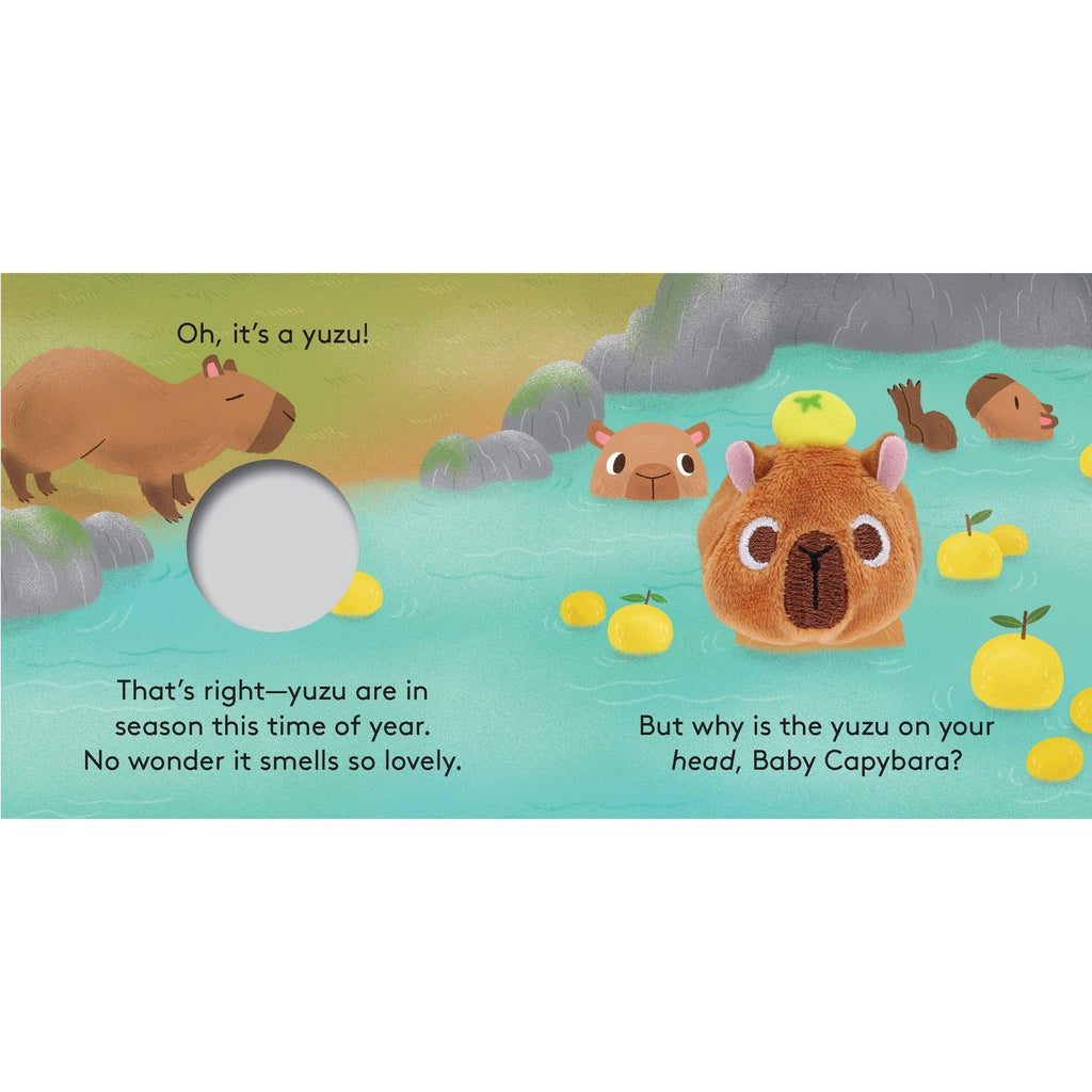Baby Capybara Finger Puppet Book Chronicle Books Books - Baby & Kids