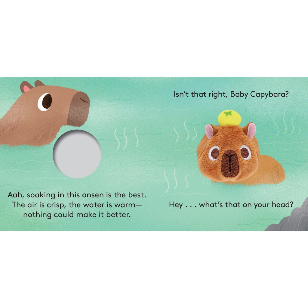 Baby Capybara Finger Puppet Book Chronicle Books Books - Baby & Kids
