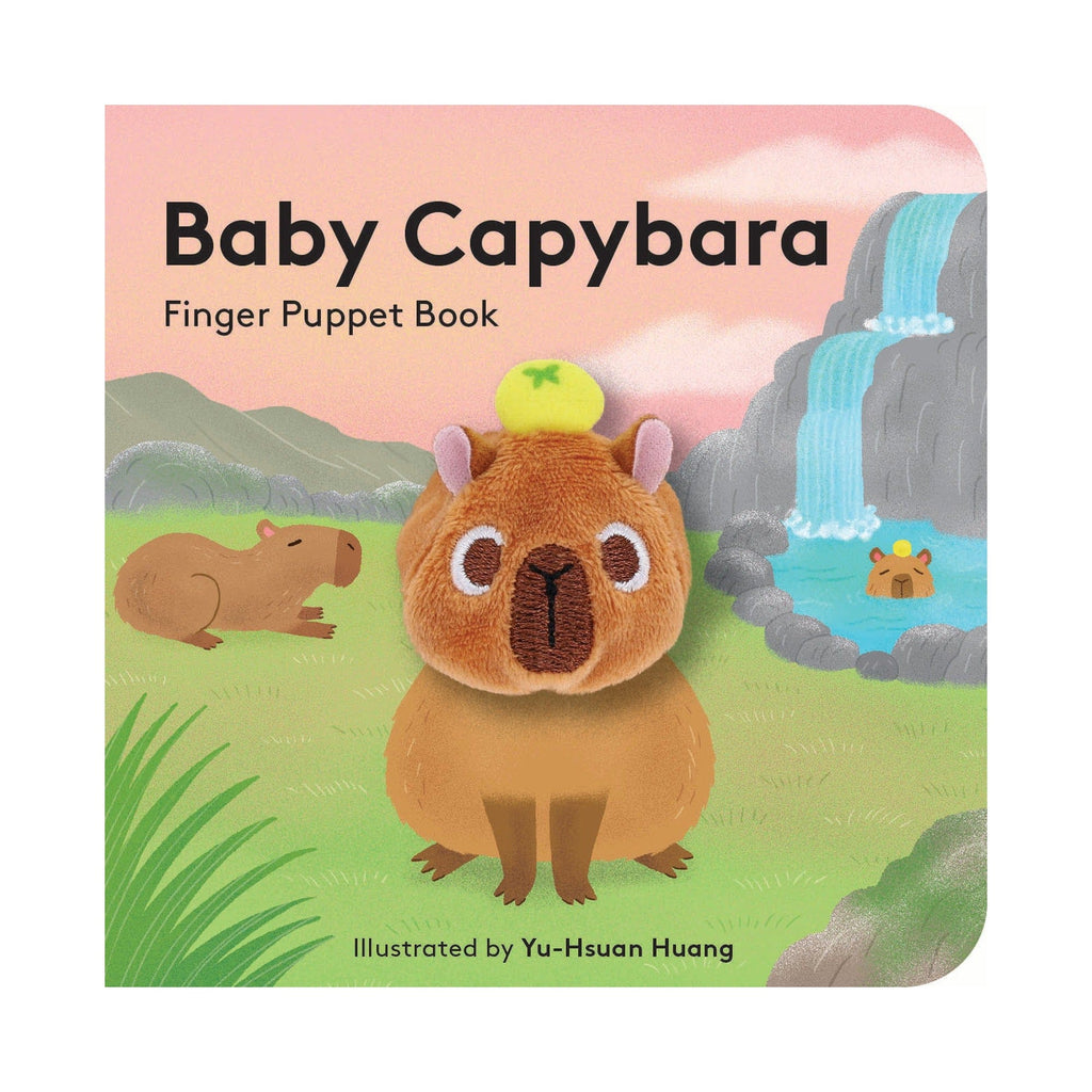 Baby Capybara Finger Puppet Book Chronicle Books Books - Baby & Kids