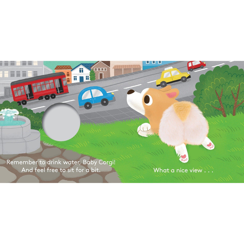 Baby Corgi Butt Finger Puppet Book Chronicle Books Books - Baby & Kids