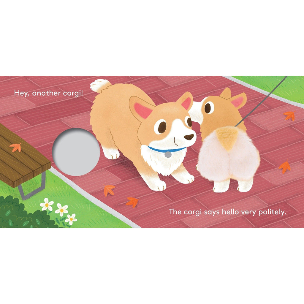 Baby Corgi Butt Finger Puppet Book Chronicle Books Books - Baby & Kids