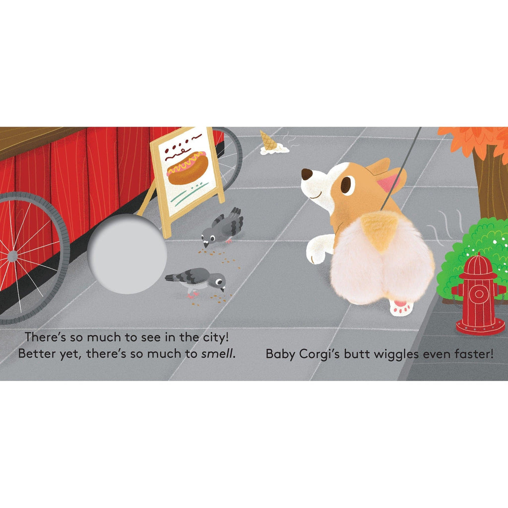 Baby Corgi Butt Finger Puppet Book Chronicle Books Books - Baby & Kids