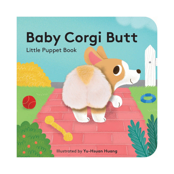 Baby Corgi Butt Finger Puppet Book Chronicle Books Books - Baby & Kids