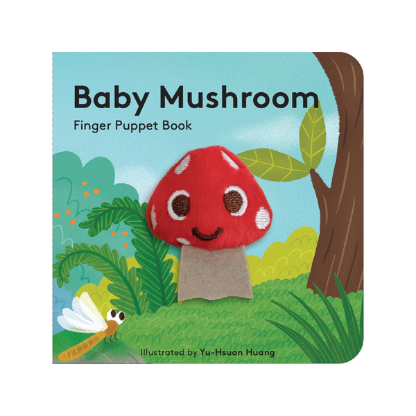 Baby Mushroom Finger Puppet Book Chronicle Books Books - Baby & Kids