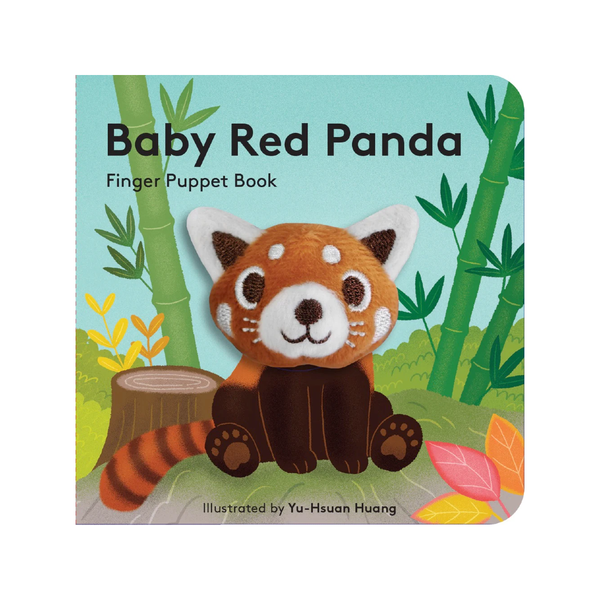 Baby Red Panda Finger Puppet Book Chronicle Books Books - Baby & Kids
