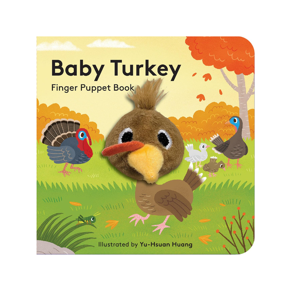 Baby Turkey Finger Puppet Book Chronicle Books Books - Baby & Kids