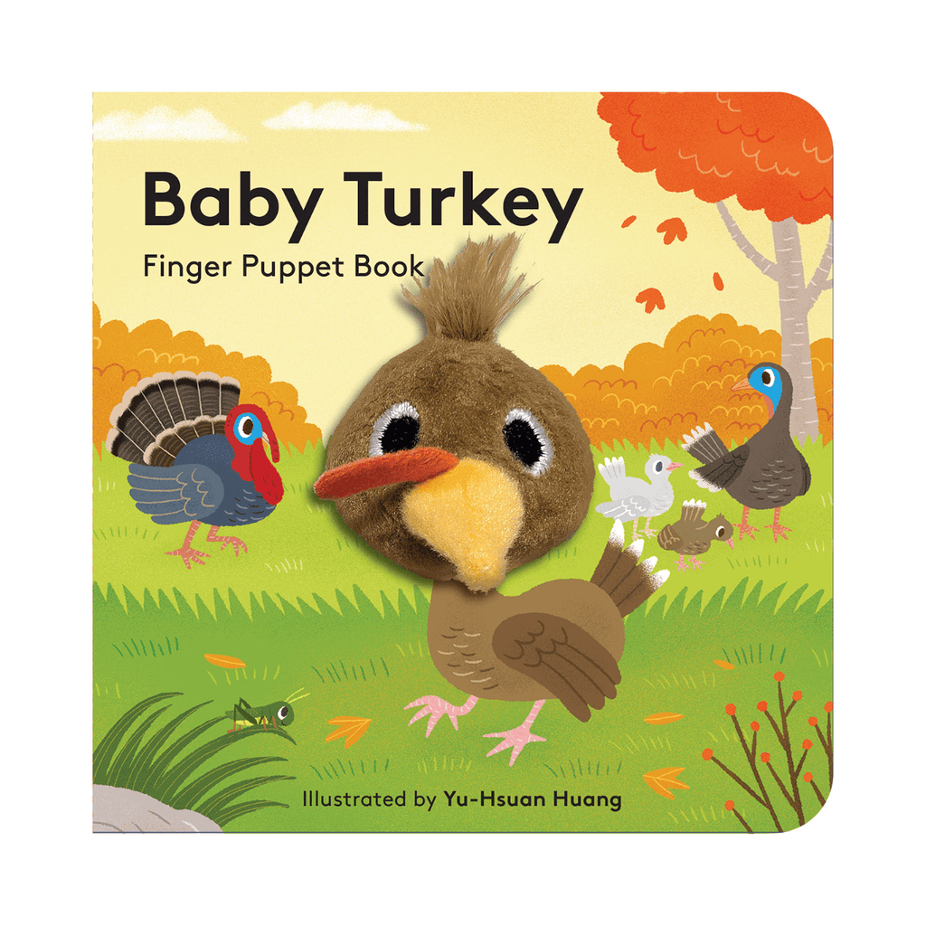 Baby Turkey Finger Puppet Book Chronicle Books Books - Baby & Kids