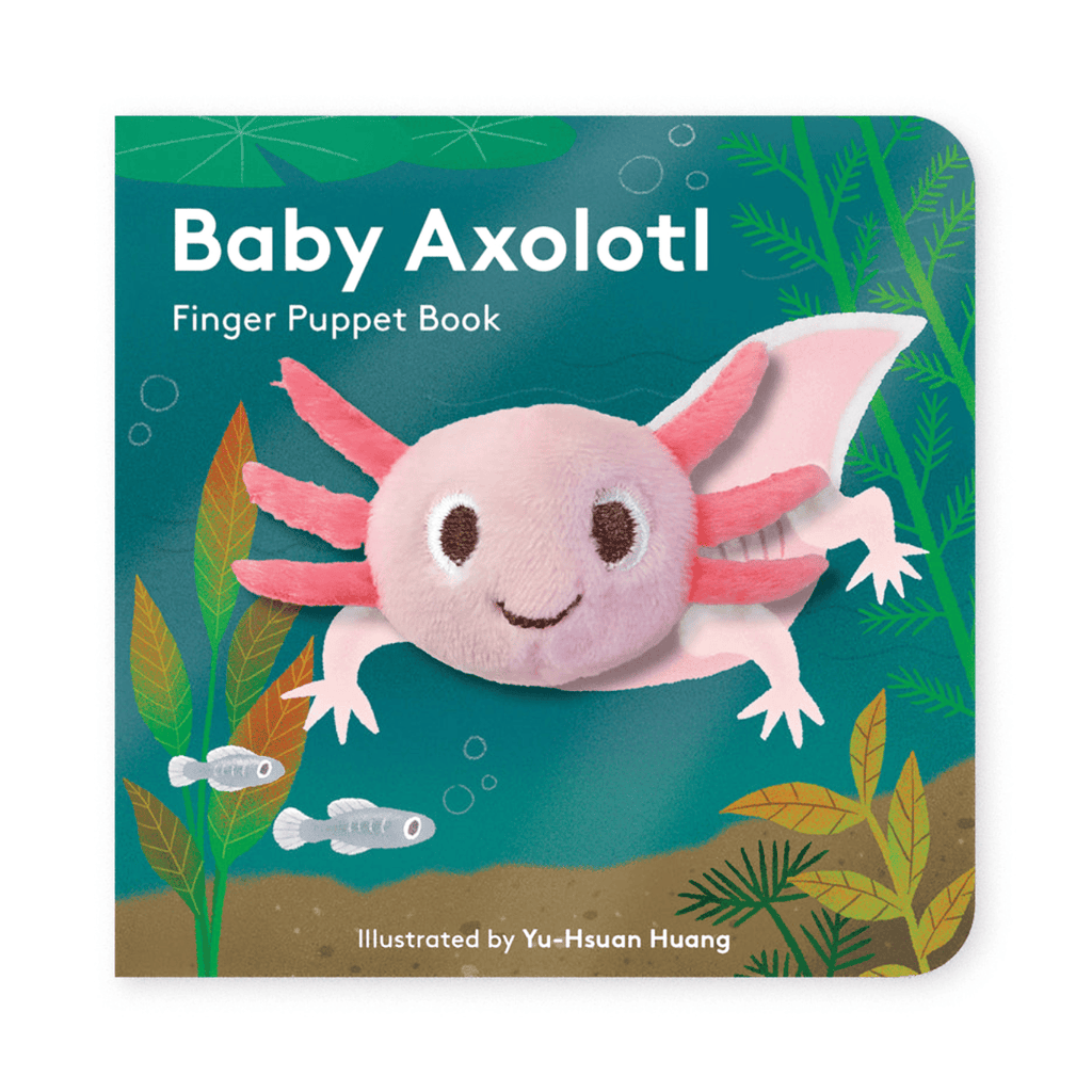 Baby Axolotl Finger Puppet Book Chronicle Books Books - Baby & Kids - Board Books