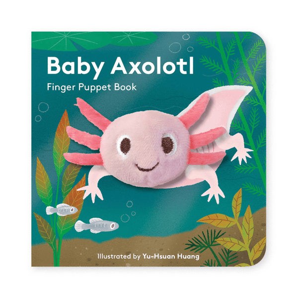 Baby Axolotl Finger Puppet Book Chronicle Books Books - Baby & Kids - Board Books