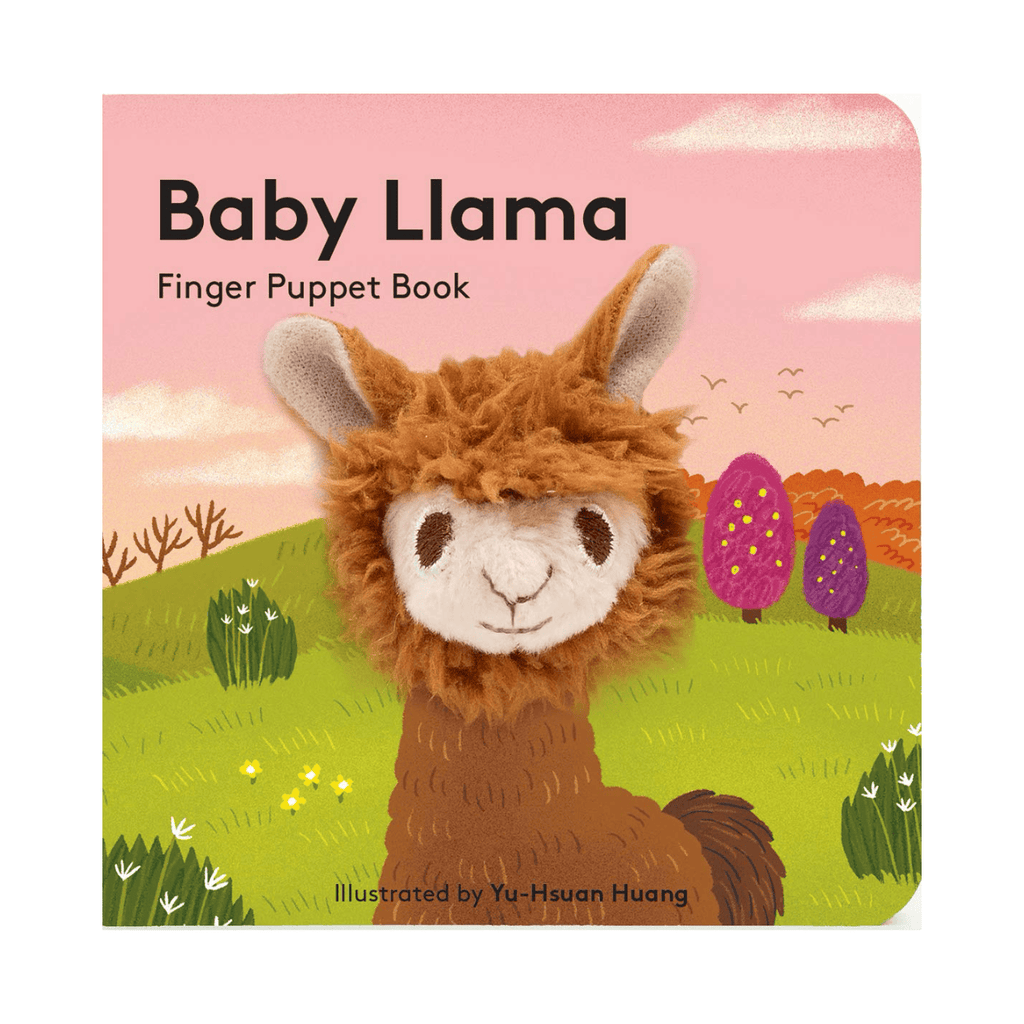Baby Llama Little Finger Puppet Book Chronicle Books Books - Baby & Kids - Board Books