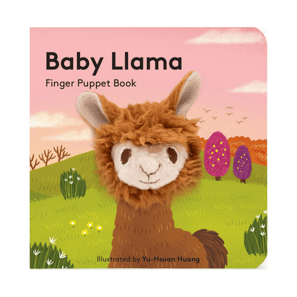 Baby Llama Little Finger Puppet Book Chronicle Books Books - Baby & Kids - Board Books