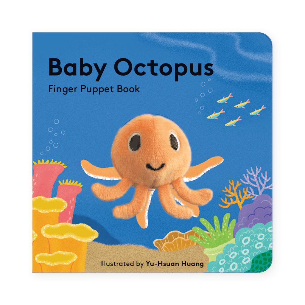 Baby Octopus Finger Puppet Book Chronicle Books Books - Baby & Kids - Board Books