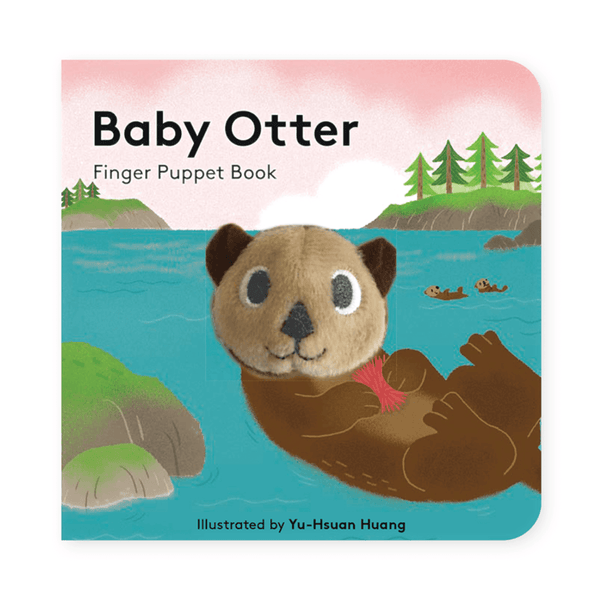 Baby Otter Finger Puppet Book Chronicle Books Books - Baby & Kids - Board Books