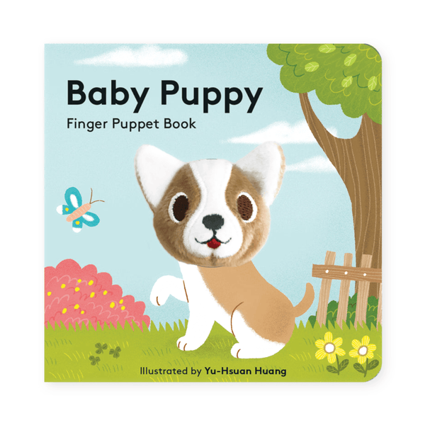 Baby Puppy Finger Puppet Book Chronicle Books Books - Baby & Kids - Board Books