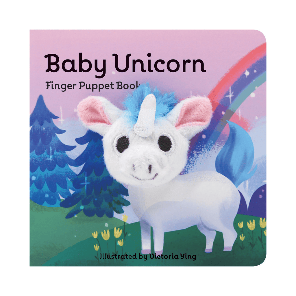 Baby Unicorn Little Finger Puppet Book Chronicle Books Books - Baby & Kids - Board Books