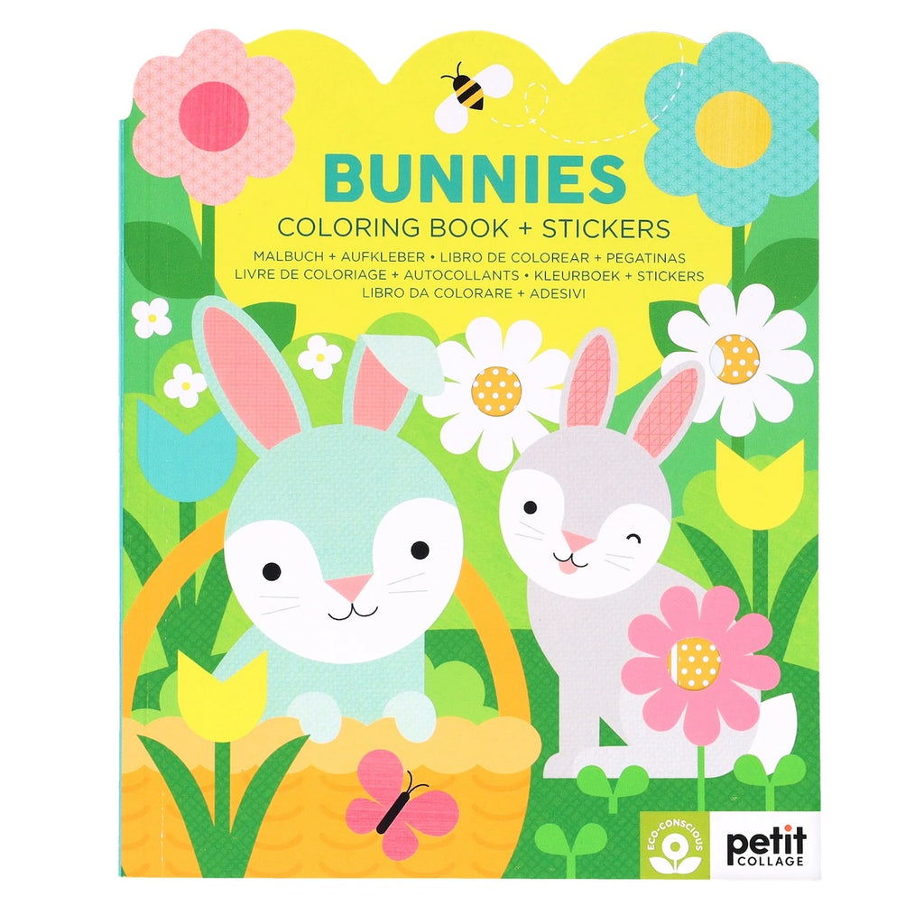 Bunnies Coloring Book with Stickers Chronicle Books Books - Baby & Kids