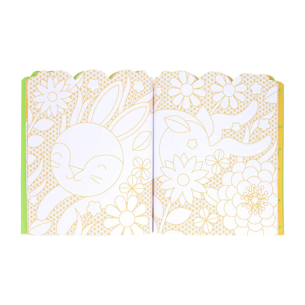 Bunnies Coloring Book with Stickers Chronicle Books Books - Baby & Kids