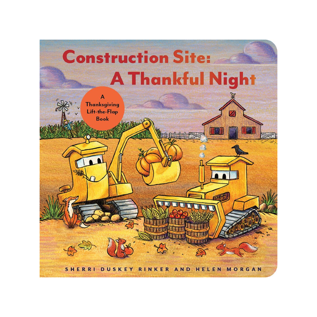 Construction Site A Thankful Night Book Chronicle Books Books - Baby & Kids