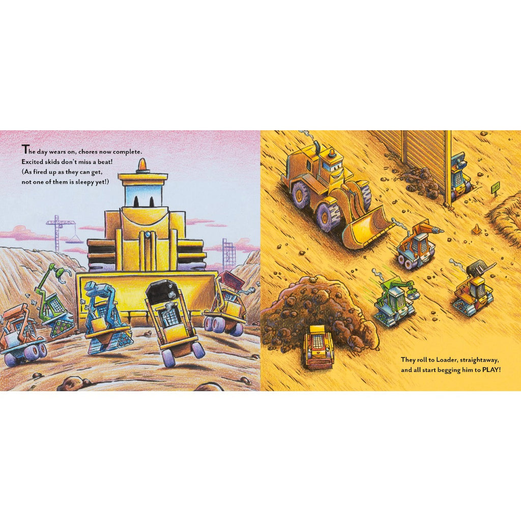 Construction Site: Dad And His Crew Power Through! Book Chronicle Books Books - Baby & Kids