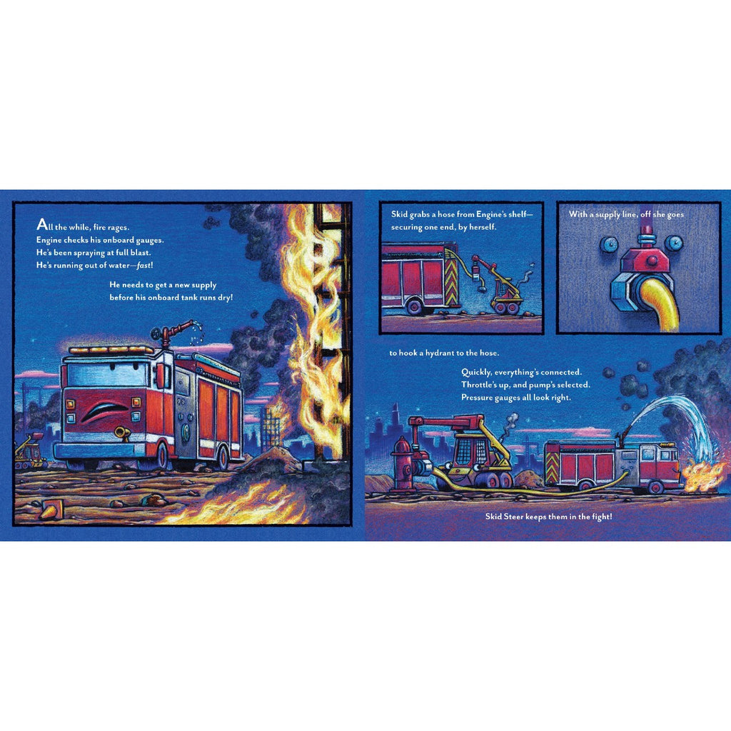 Construction Site: Firefight! Book Chronicle Books Books - Baby & Kids