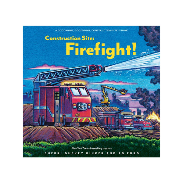 Construction Site: Firefight! Book Chronicle Books Books - Baby & Kids