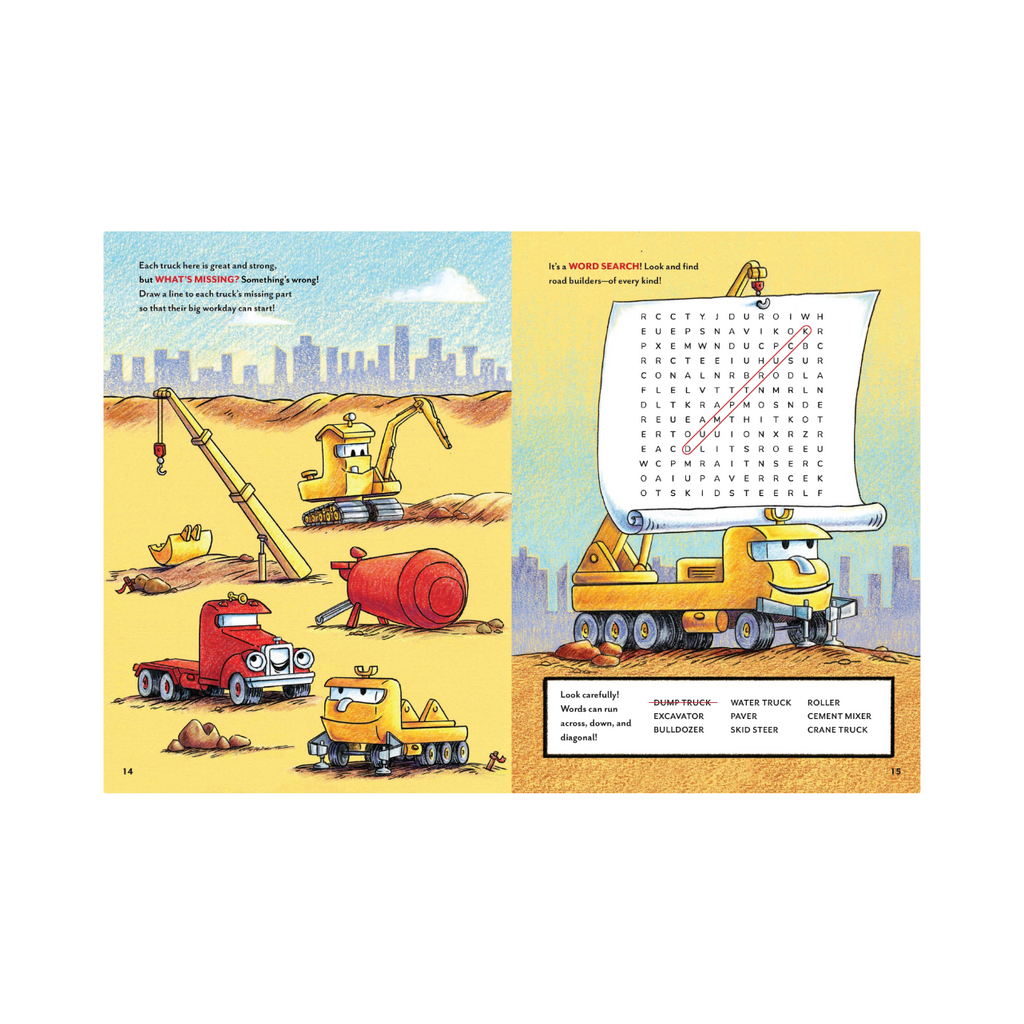 Goodnight, Goodnight, Construction Site Sticker & Activity Book Chronicle Books Books - Baby & Kids