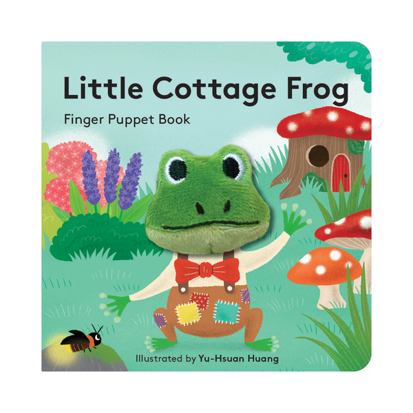 Little Cottage Frog Finger Puppet Book Chronicle Books Books - Baby & Kids