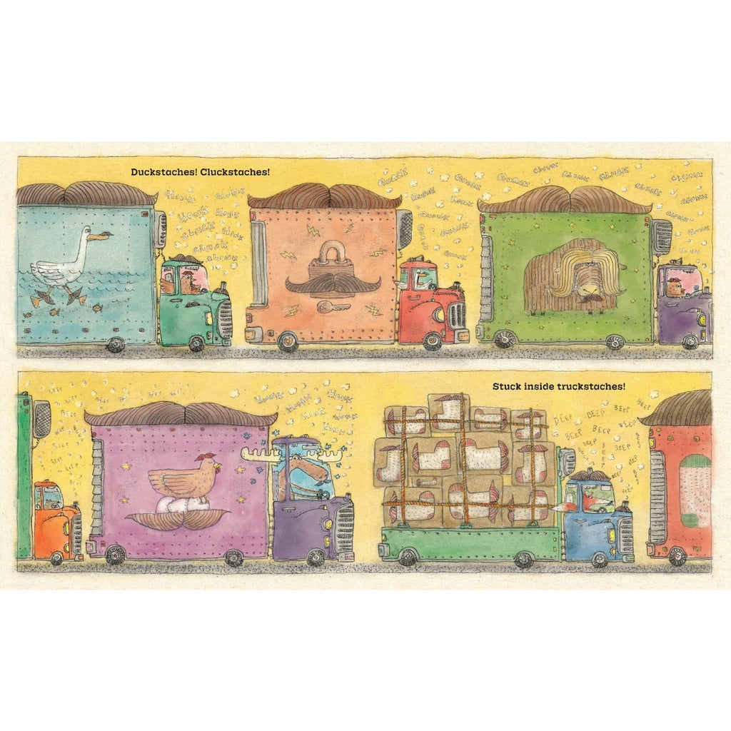 Mousestache Moosestache Book Chronicle Books Books - Baby & Kids