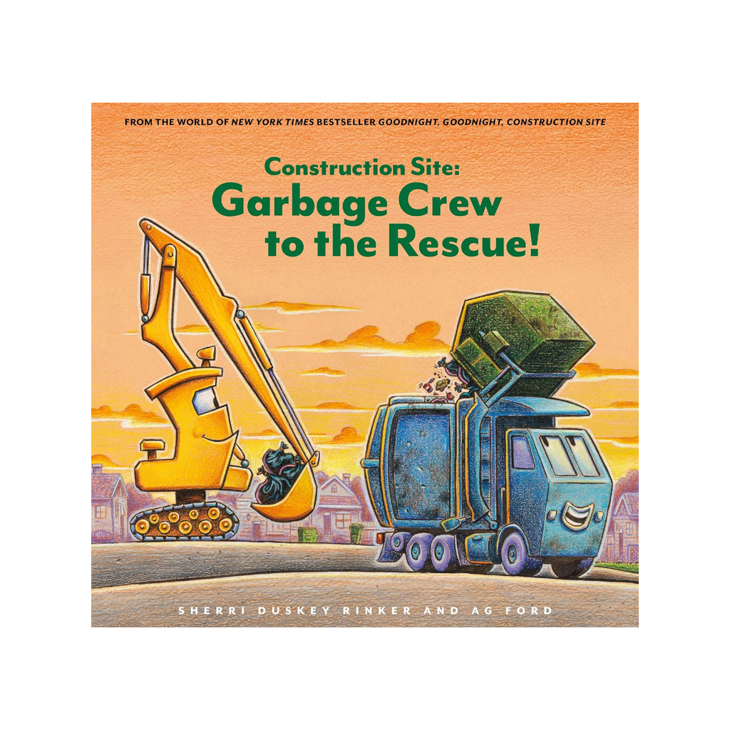 Construction Site Garbage Crew To The Rescue Picture Book Chronicle Books Books - Baby & Kids - Picture Books