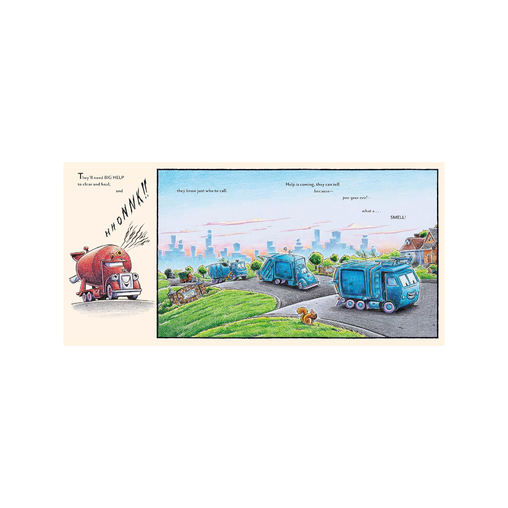 Construction Site Garbage Crew To The Rescue Picture Book Chronicle Books Books - Baby & Kids - Picture Books