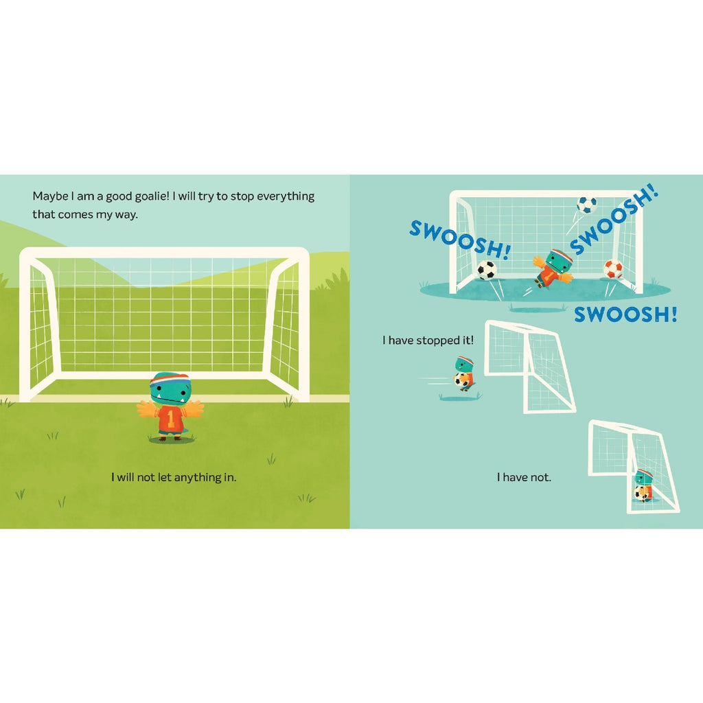 Tiny T. Rex Tries Soccer Book Chronicle Books Books - Baby & Kids