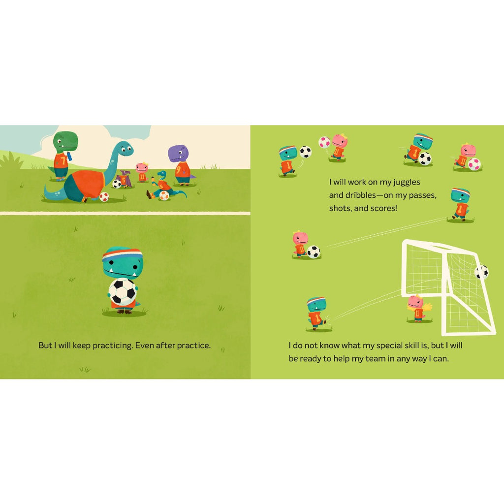 Tiny T. Rex Tries Soccer Book Chronicle Books Books - Baby & Kids