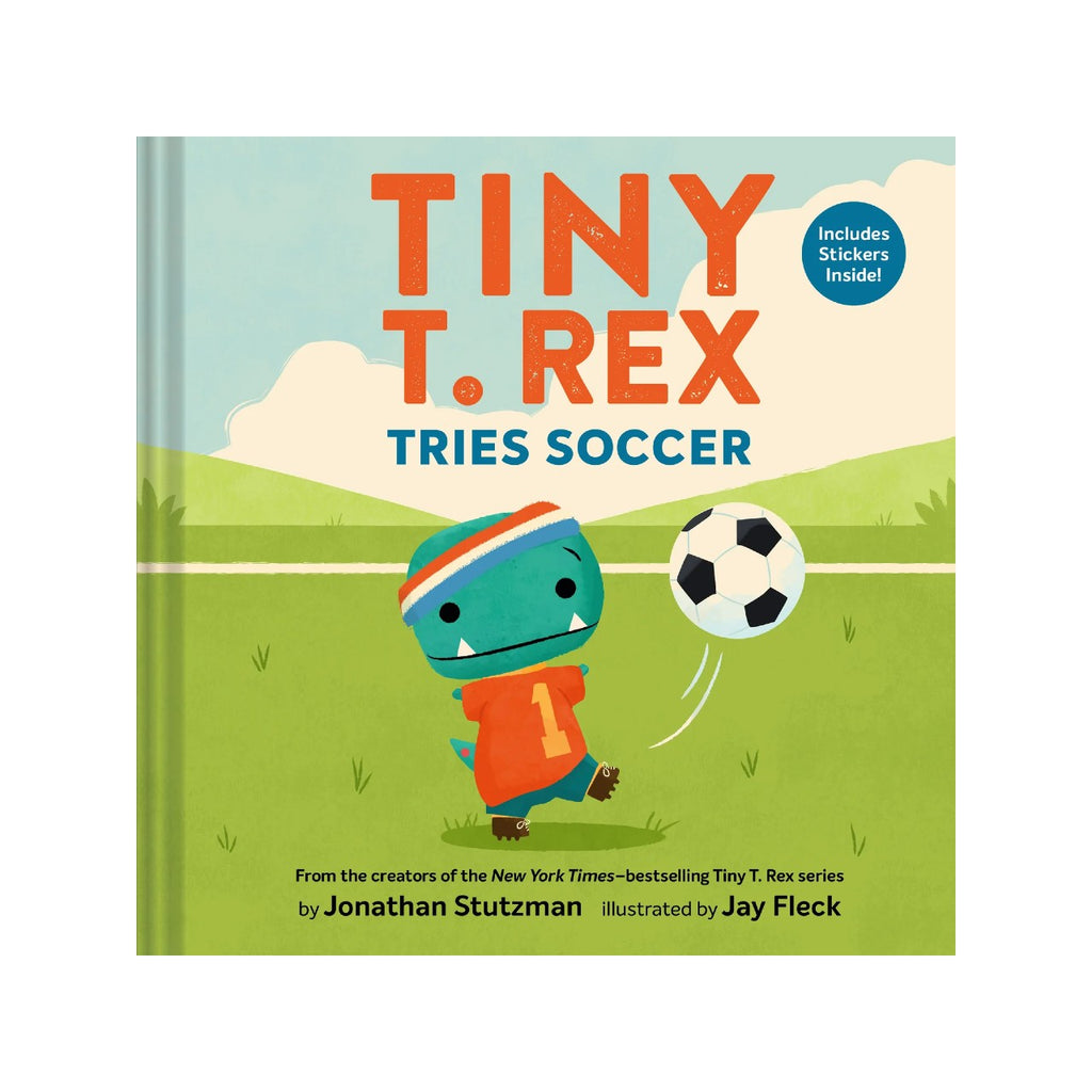 Tiny T. Rex Tries Soccer Book Chronicle Books Books - Baby & Kids