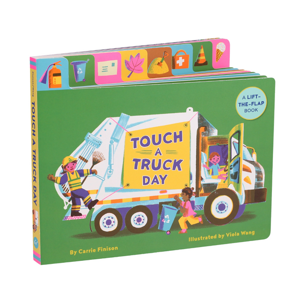 Touch a Truck Day A Lift-the-Flap Book Chronicle Books Books - Baby & Kids