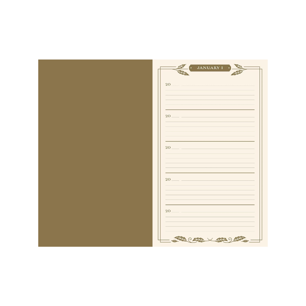 Gilded One Line A Day 5 Year Journal Chronicle Books Books - Blank Notebooks & Journals - Guided Journals & Gift Books