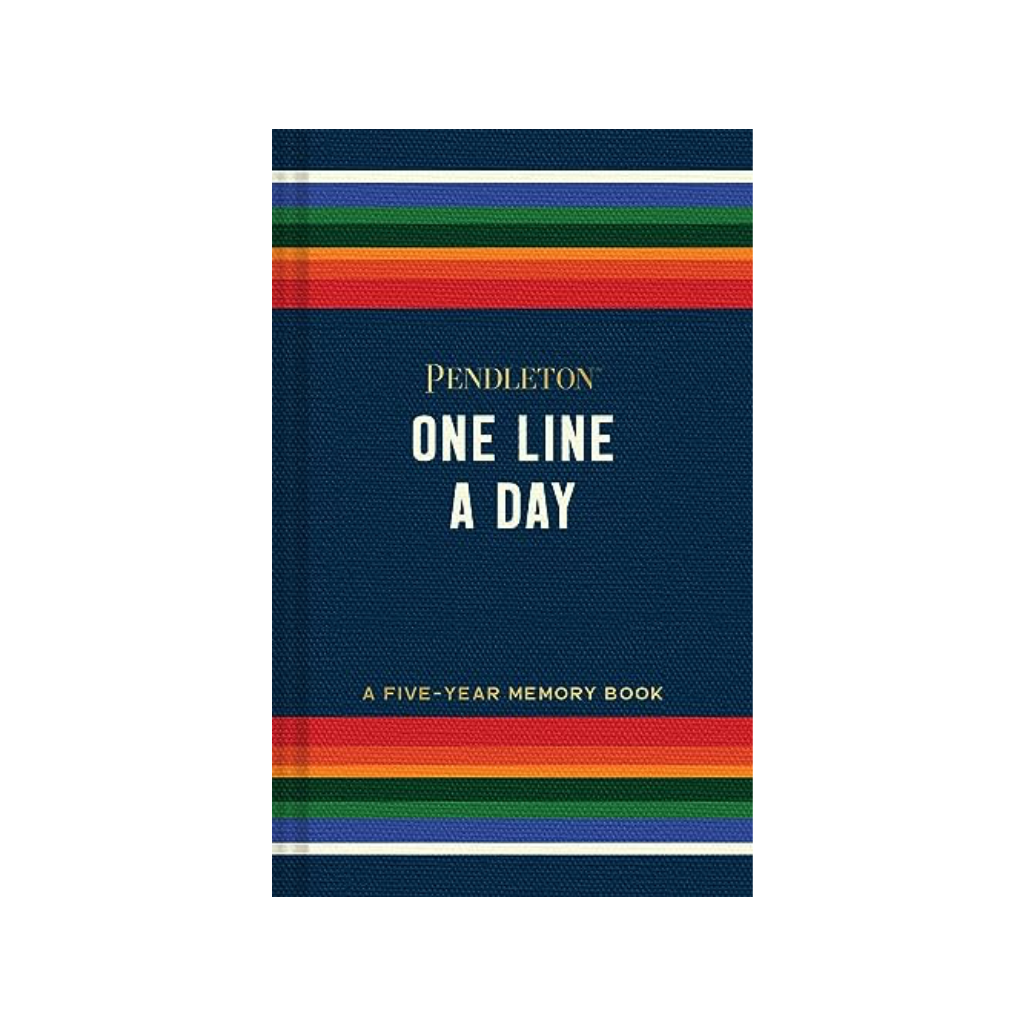 Pendleton One Line a Day: A Five-Year Memory Book Chronicle Books Books - Blank Notebooks & Journals - Guided Journals & Gift Books