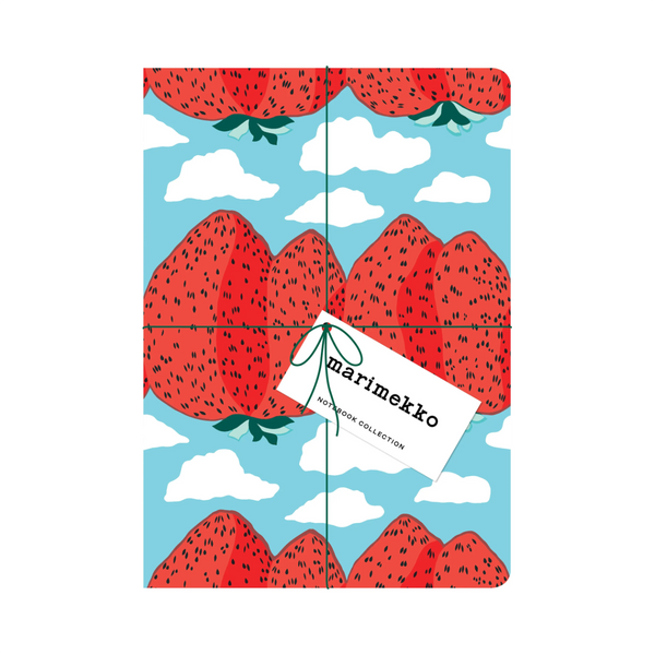 Marimekko Strawberry Notebook Collection Chronicle Books Books - Blank Notebooks & Journals