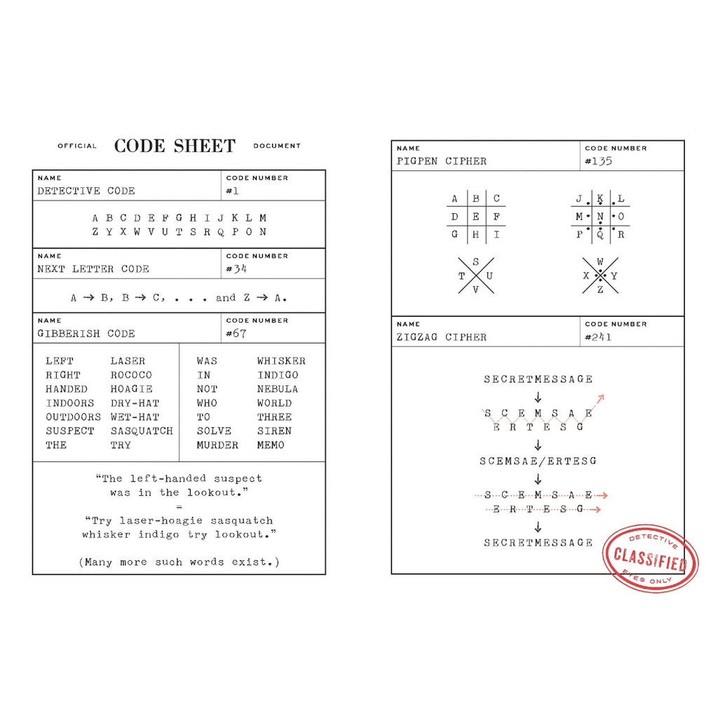 Murdle Detective Notebook Chronicle Books Books - Blank Notebooks & Journals