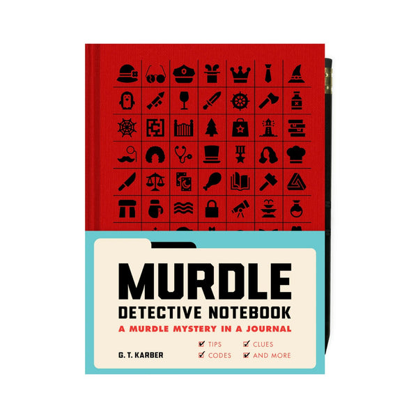 Murdle Detective Notebook Chronicle Books Books - Blank Notebooks & Journals